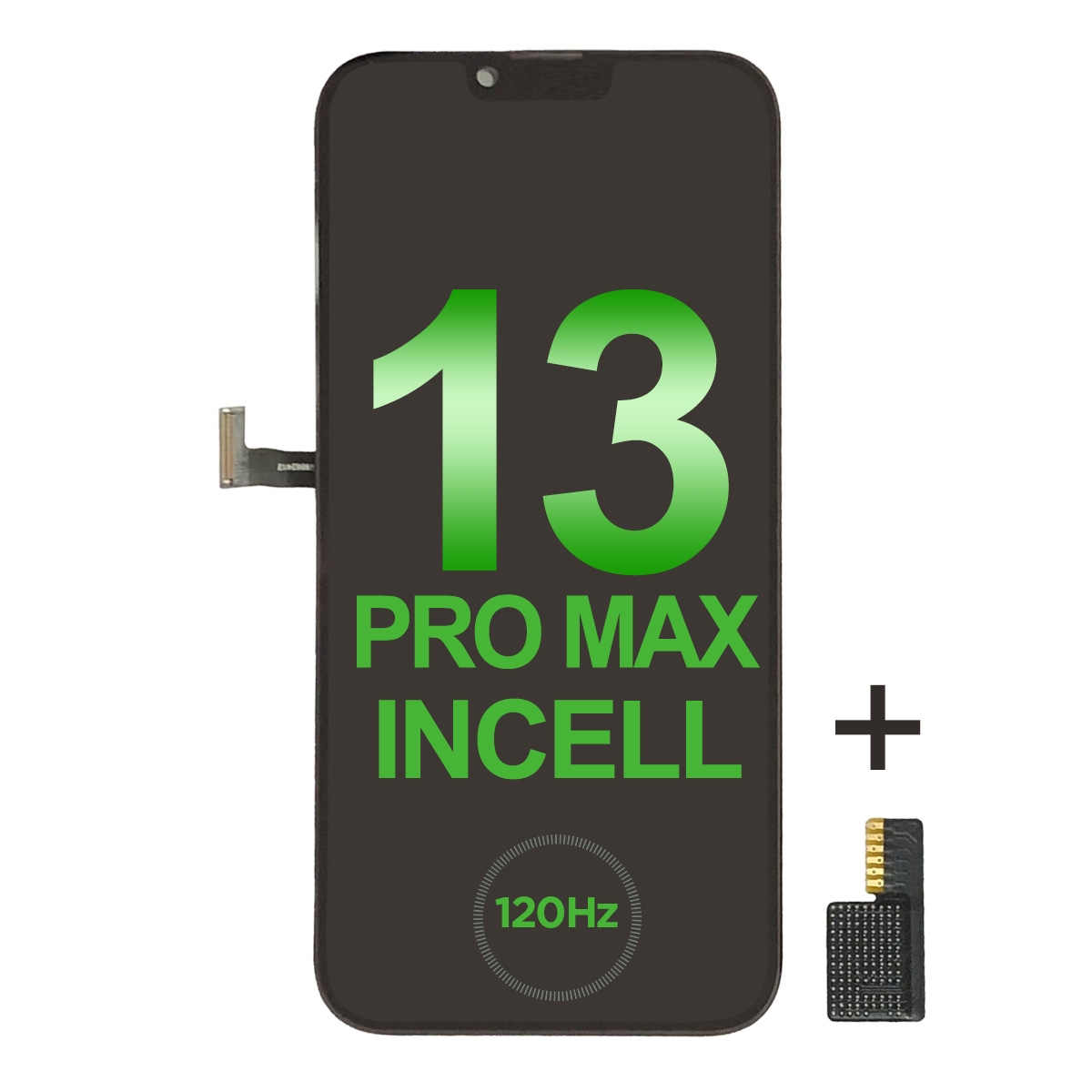 iPhone 13 Pro Max LCD Replacement 120HZ Digitizer Assembly with Portable IC