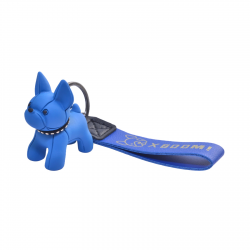 French Bulldog Phone Charm Blue Pendant Accessory for Phone Strap