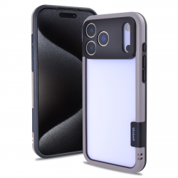 iPhone 17 Pro Max Color Frame Case Gray
