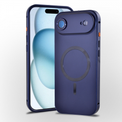 MagSafe Aluminum iPhone Case Midnight Blue iPhone Air Lens Protection