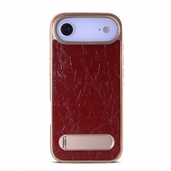 iPhone Air Leather Case Red Genuine Cowhidec