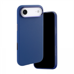 iPhone Air Magnetic Leather Case Blue, MagSafe Compatible