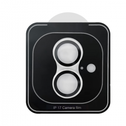 White iPhone 17 camera lens protector,
