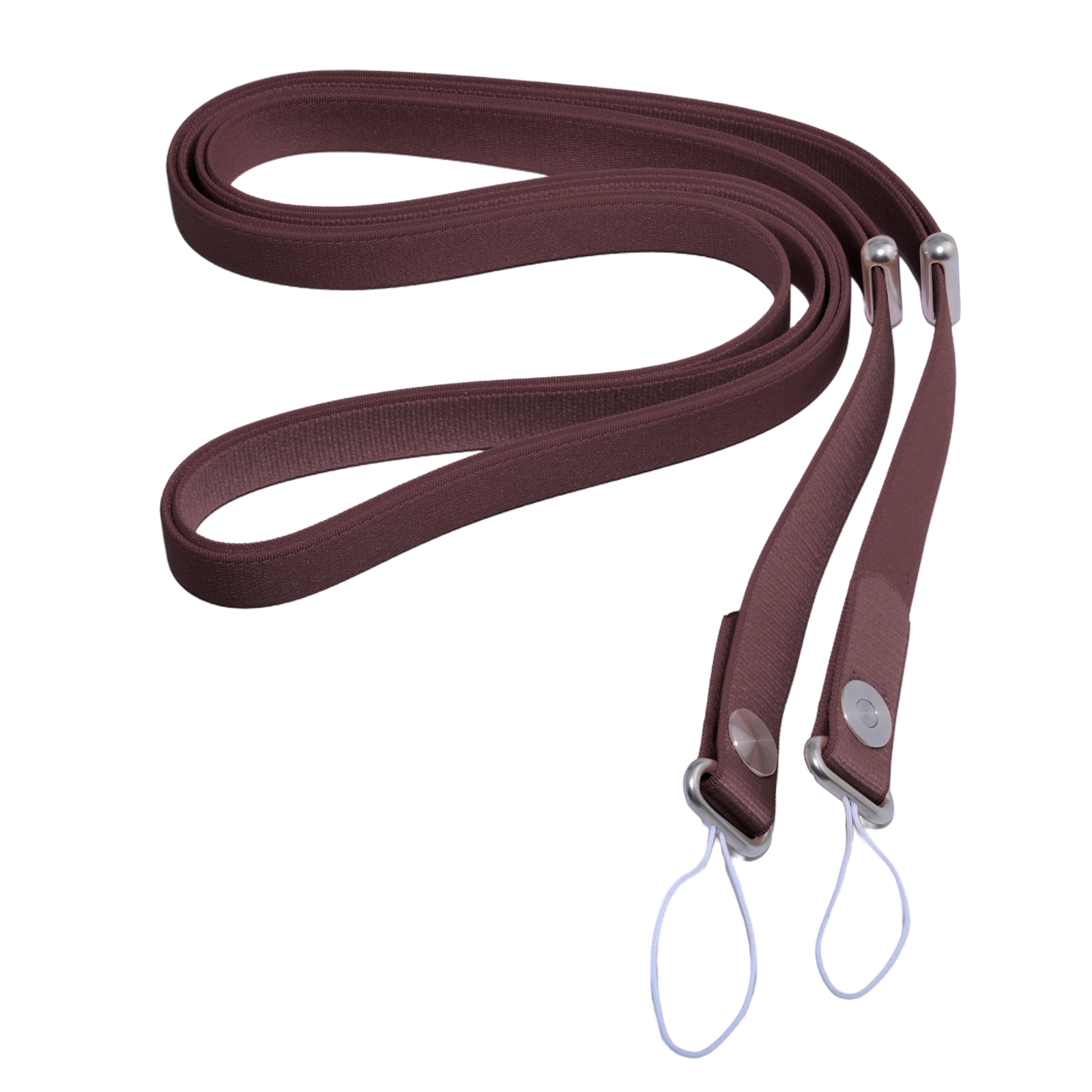Quick Release Lanyard with Magnetic Head - Adjustable Crossbody Phone Strap Brown