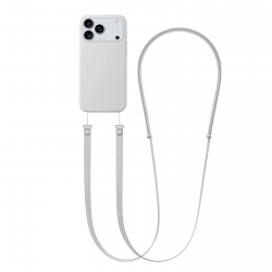 magnetic phone lanyard white