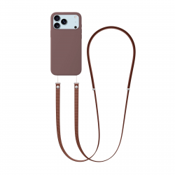 magnetic phone lanyard brown