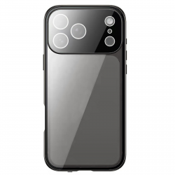 iPhone17 Pro Aluminum Alloy Phone Case - Privacy Screen Lens Protection Black iPhone17 Pro Aluminum Alloy Phone Case - Privacy Screen Lens Protection Black