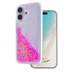  iPhone 17 Glow Liquid Case, Pink