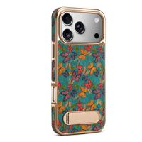  Butterfly Print Kickstand Case for iPhone 17 Pro, Butterfly Blue
