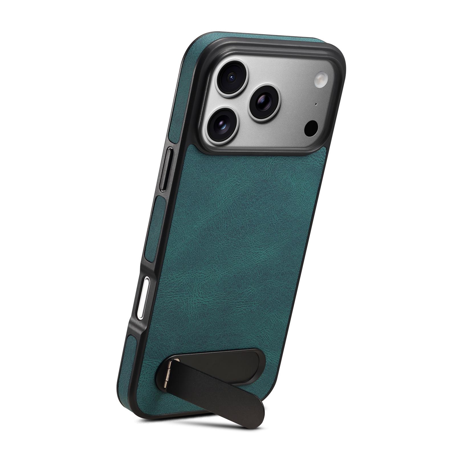 Skin-Feel Kickstand Case for iPhone 17 Pro Max, Blue