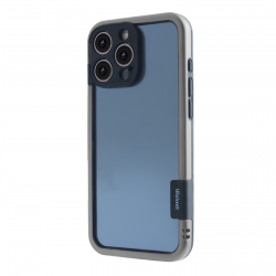 iPhone 16 Pro Premium Color Frame TPU+PC Case, Gray iPhone 16 Pro Premium Color Frame TPU+PC Case, Gray