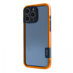 iPhone 16 Pro Max Premium Color Frame TPU+PC Case Orange iPhone 16 Pro Max Premium Color Frame TPU+PC Case Orange