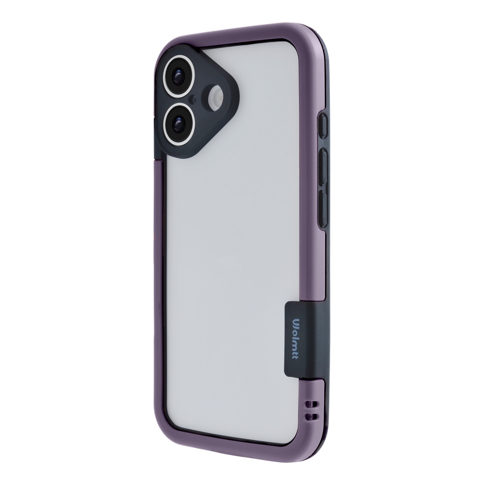 iPhone 17 Premium Color Frame TPU+PC Case, Purple