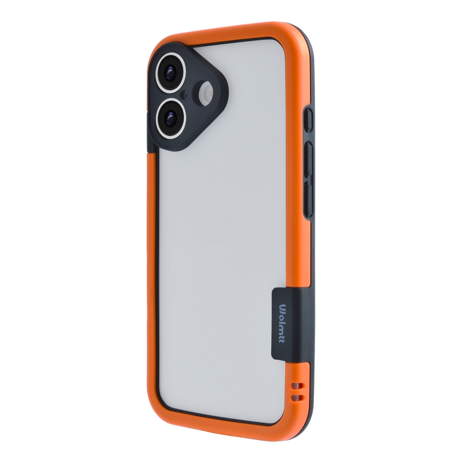 iPhone 17 Premium Color Frame TPU+PC Case, Orange