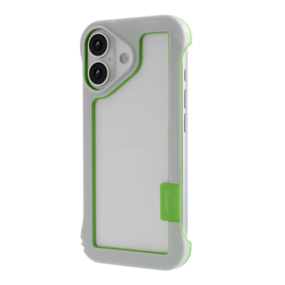  iPhone 17 Frame Case with Vented Back for Enhanced Cooling, White