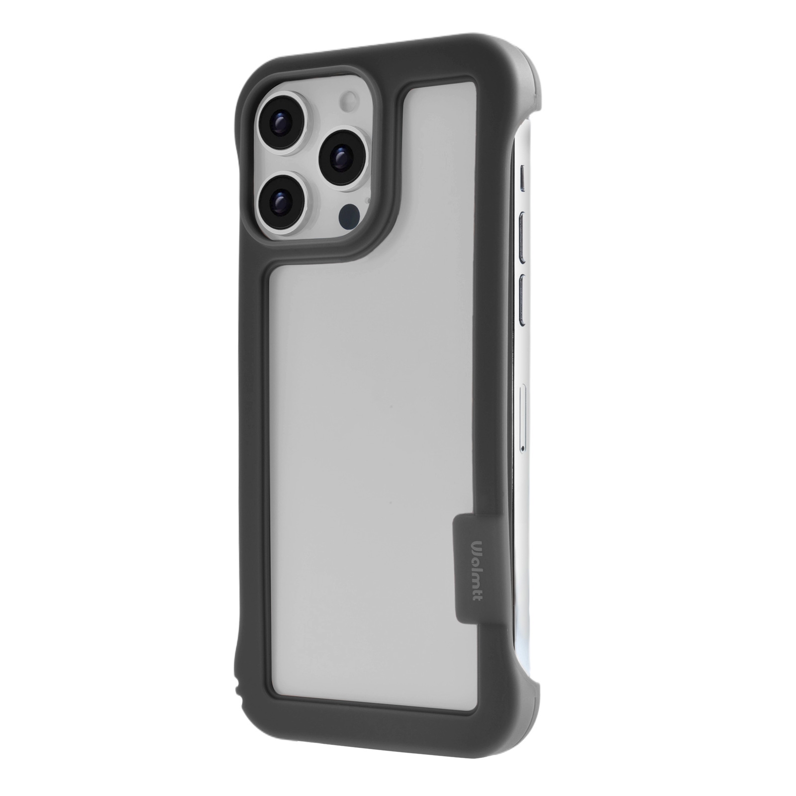 iPhone 16 Pro Max Frame Case with Vented Back for Enhanced Cooling, Black