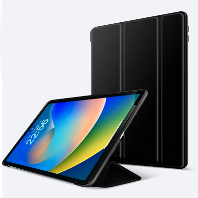  Slim Flip iPad Cover - Foldable Stand Function Front Cover for iPad Air 4/ Air 5/ Air 6/ Air 7, Black