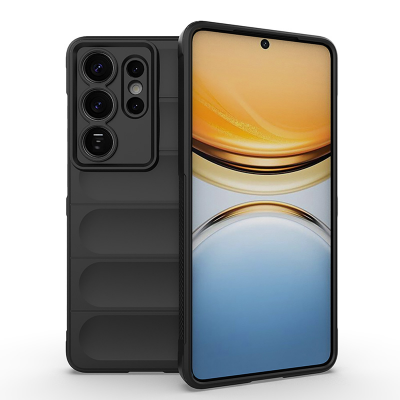  Ridged Pattern S26 Ultra Case, Black