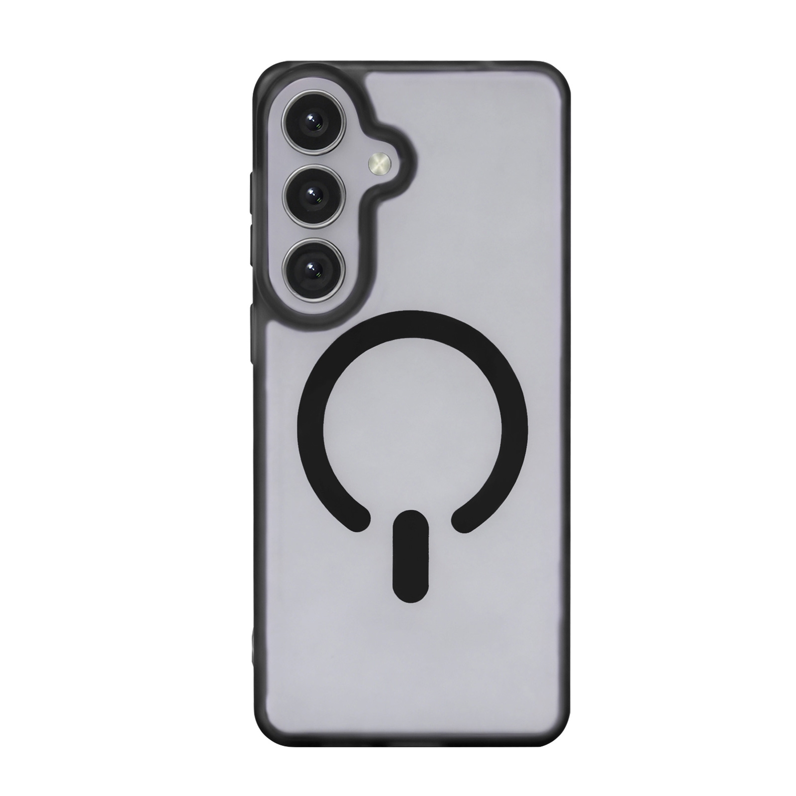 Matte Anti-Fingerprint Magnetic Phone Case for S26 Plus, Black