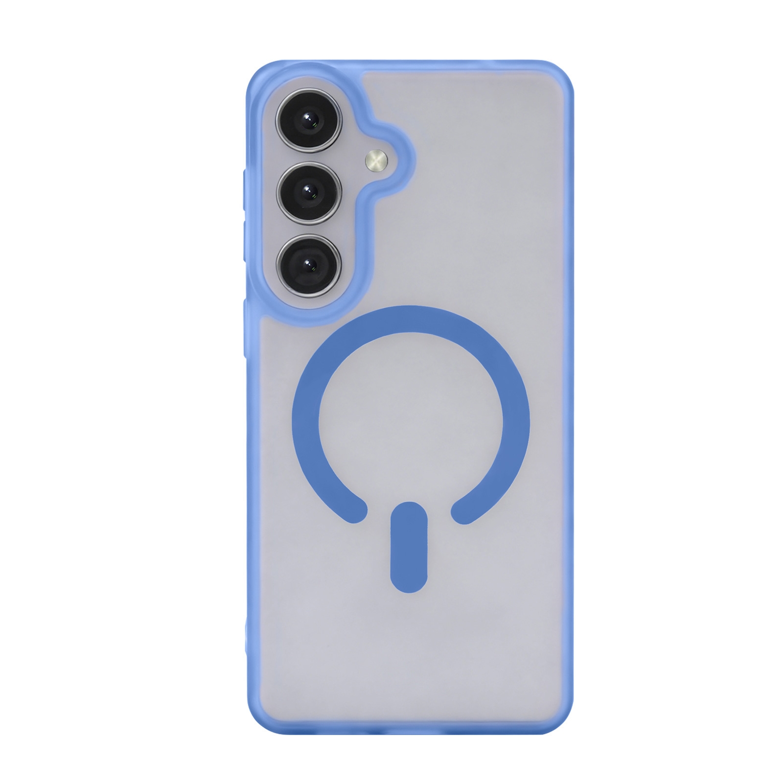 Matte Anti-Fingerprint Magnetic Phone Case for S26, Blue