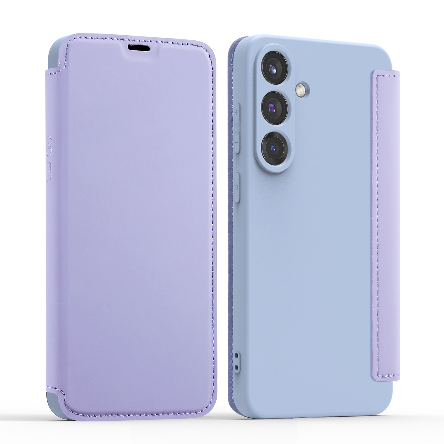 Skin-Feel PU Flip Phone Case for S26, Purple