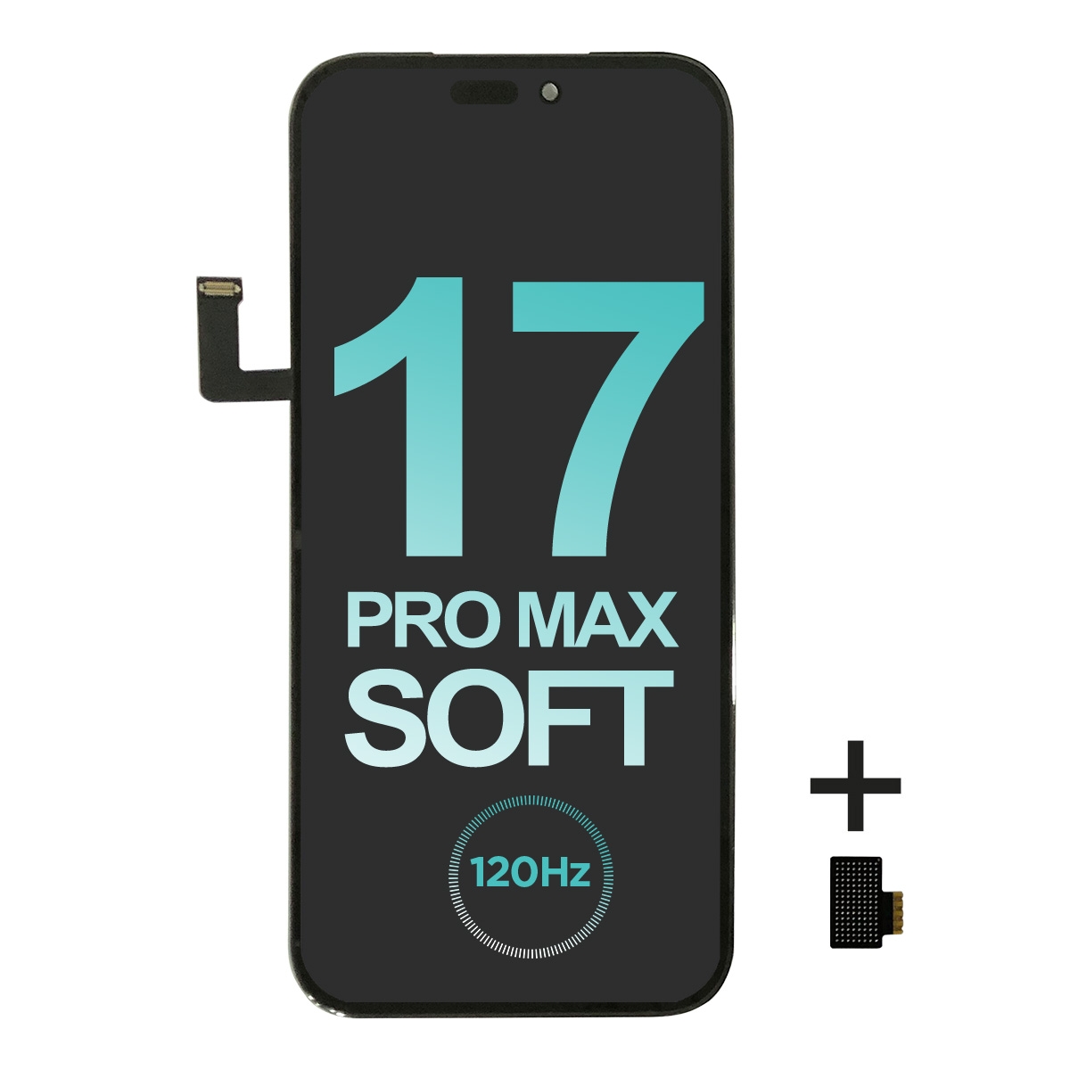 OLED screen digitizer assembly for iPhone 17 Pro Max