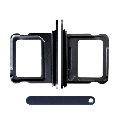 Black iPhone 17 Sim Card Tray