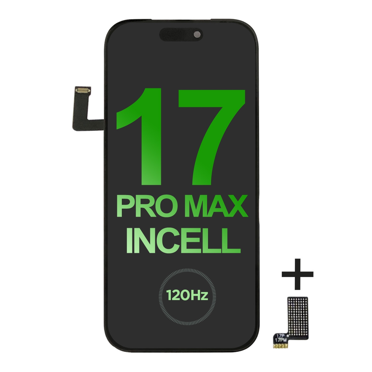iPhone 17 Pro Max Incell COF Screen Assembly Portable IC - 120Hz