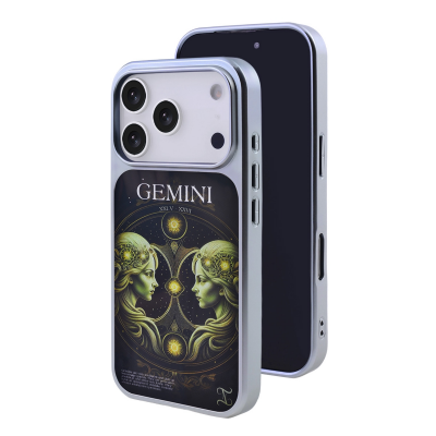 iphone 17 pro gemini zodiac print magsafe compatible case