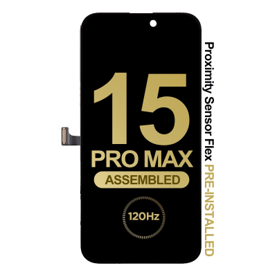 replacement screen with proximity flex for iphone 15 pro max