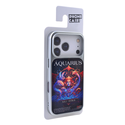 iphone 17 pro aquarius zodiac print magsafe compatible case