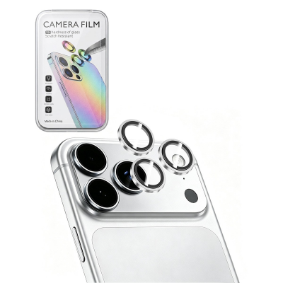  AR+AF Pro+ Eagle Eye Camera Lens Protector for iPhone 18 Pro/ 18 Pro Max- Silver