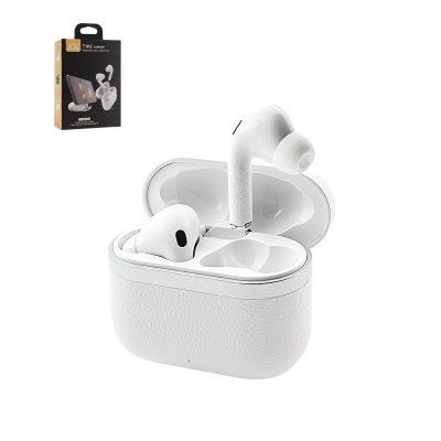 K31 Bluetooth 5.4 Wireless Earbuds with Phone Stand, White