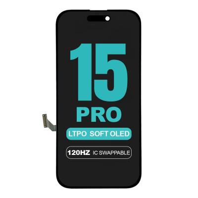 apple iphone 15 pro individual flexible soft oled panel