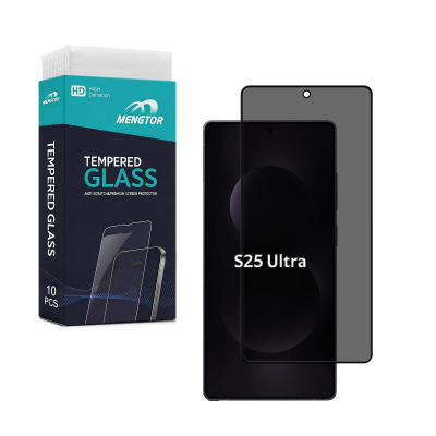  [10 Pack] Privacy Tempered Glass for Galaxy S25 Ultra