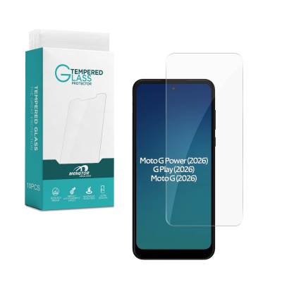  [10 Pack]Clear Tempered Glass for Moto G Power (2026)/ G Play (2026)/ Moto G (2026)