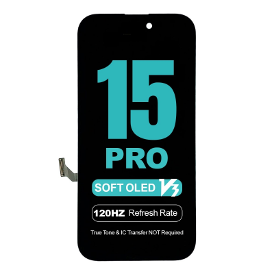 replacement dynamic island 120hz touch screen for iphone 15 pro