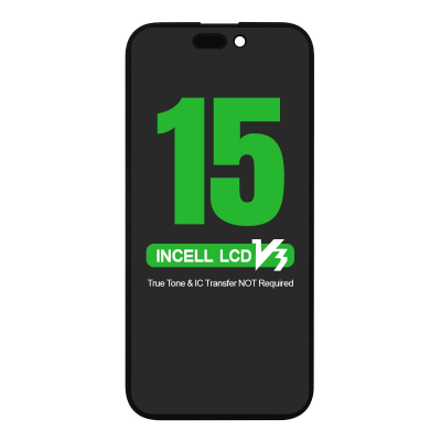 Diagnosable LCD Screen Digitizer Assembly Replacement for iPhone 15 (IC Transfer NOT Required)(Incell/ COF) iphone 15 diagnosable incell lcd screen replacement
