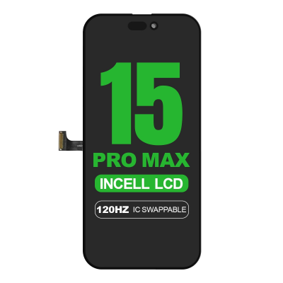 Incell LCD Screen Replacement for iPhone 15 Pro Max 6.7 Inch