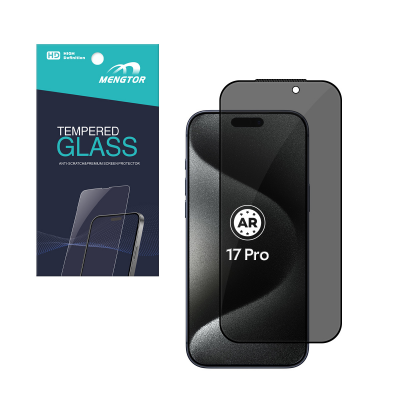  AR Anti-Reflection Privacy Tempered Glass Screen Protector for iPhone 17 Pro(Retail Packaging)