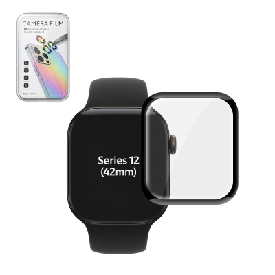  Flexible Full Glue Screen Protector for Apple  iWatch Series 12 (42mm)