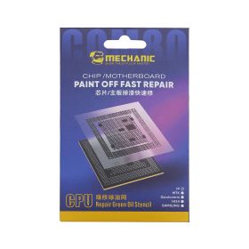 mechanic cpu repair stencil hanging blister pack