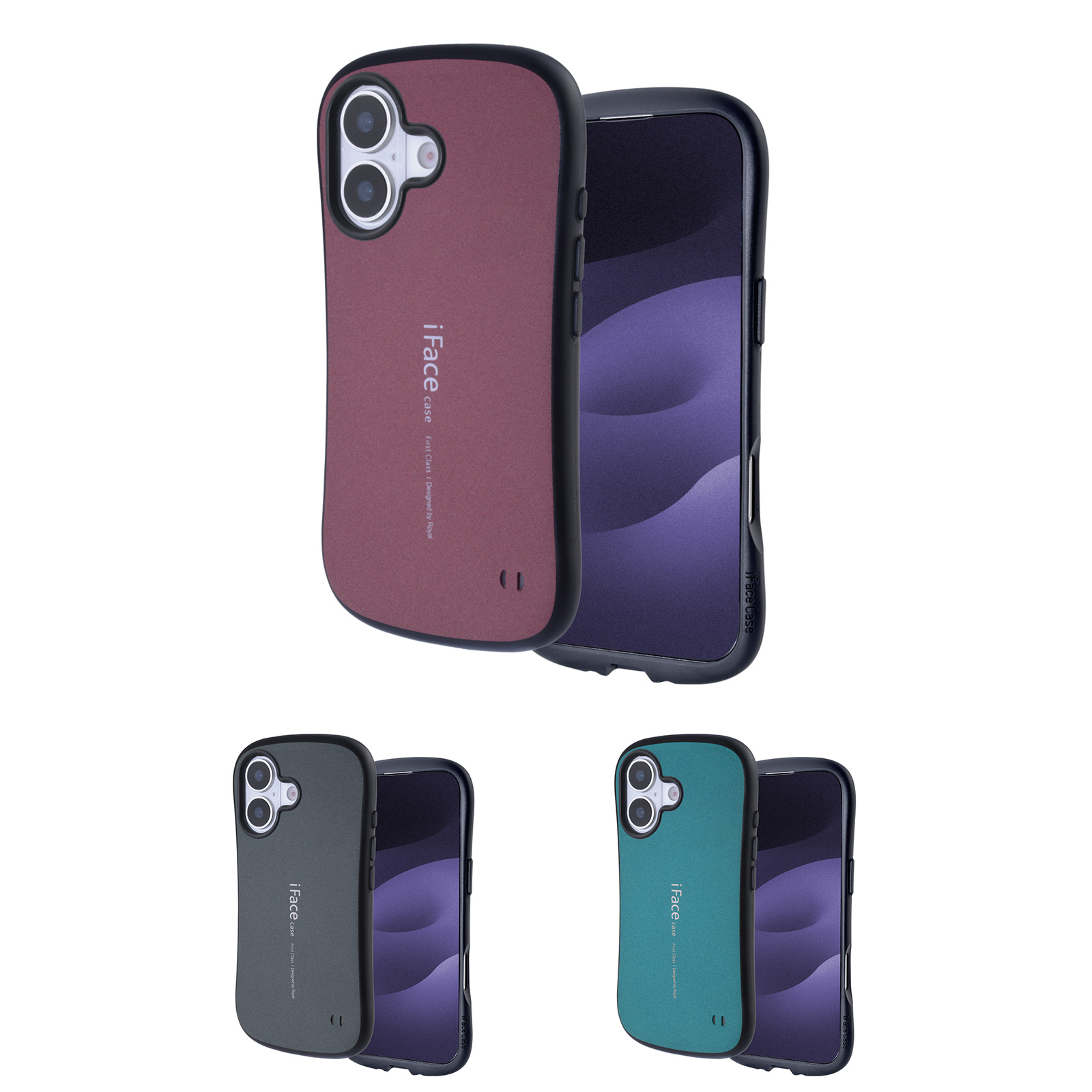 Matte Finish Hard Case for iPhone 17