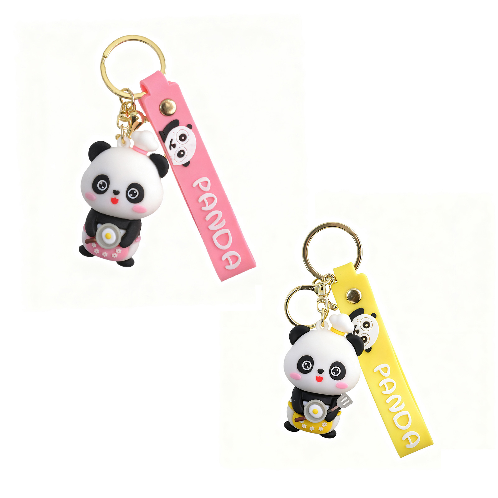 Cuisine Foodie Panda Phone Charm