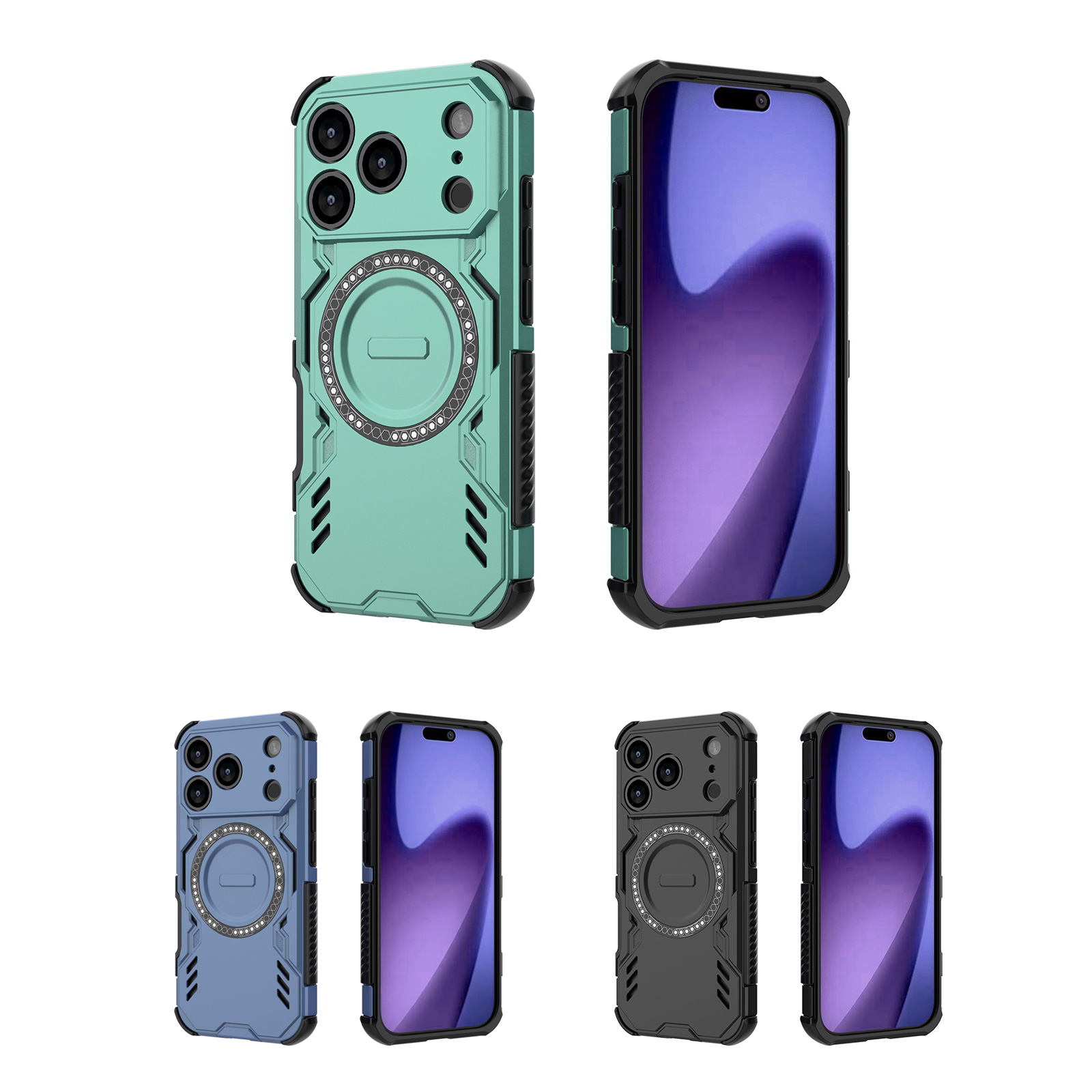 iPhone 17 Pro Max Case - Enhanced Cooling Ventilation