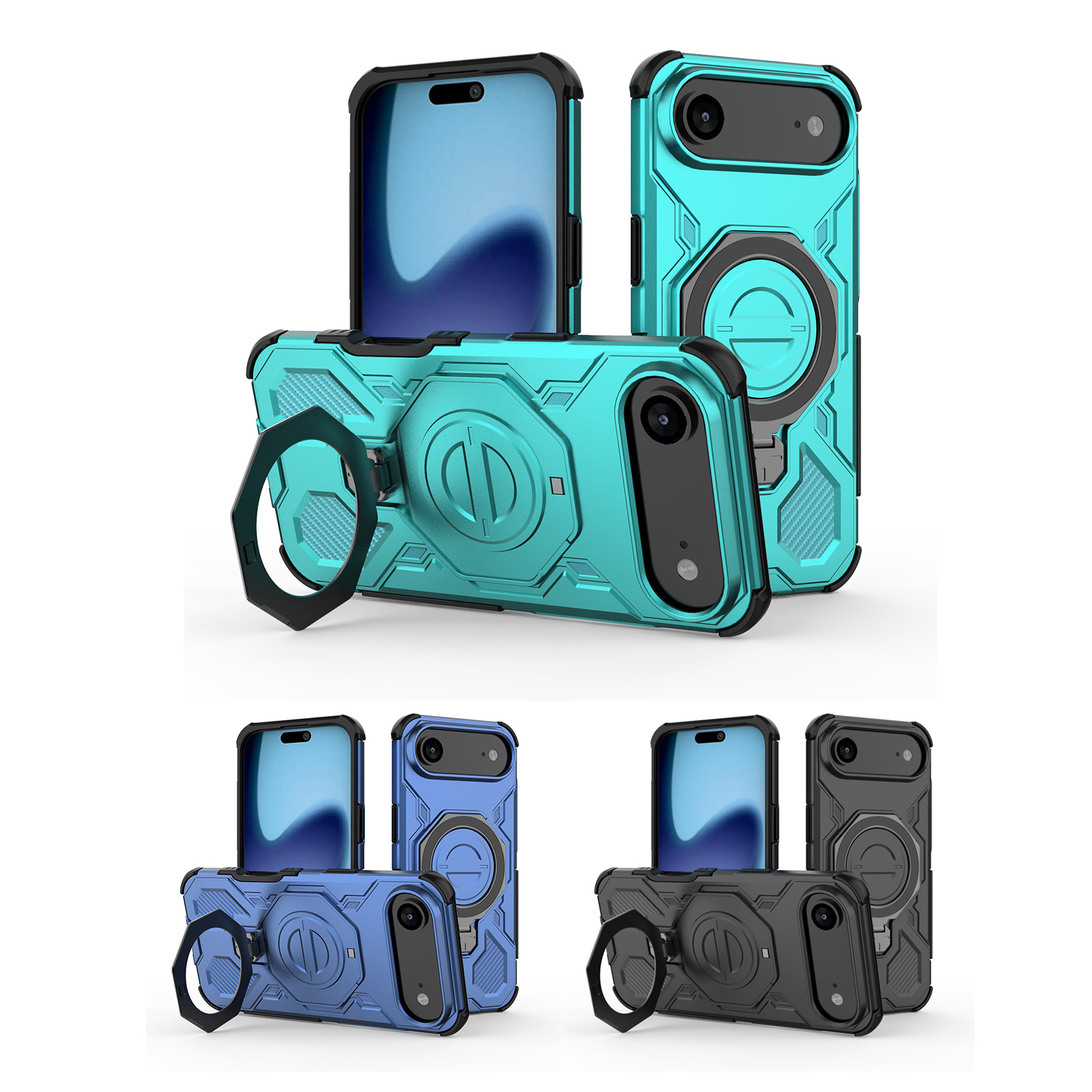 Airbag Shockproof Metal Stand