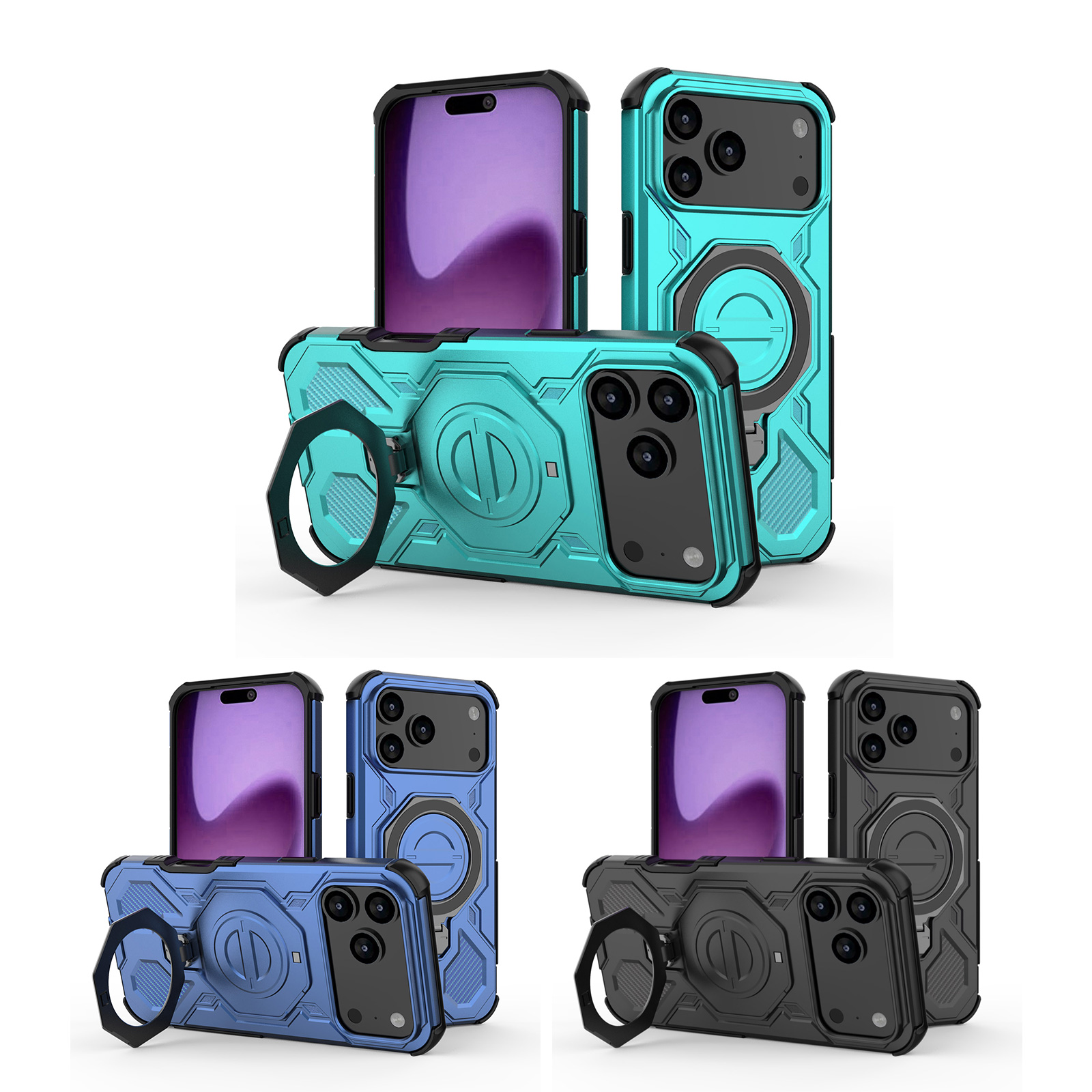 Airbag Shockproof Metal Stand