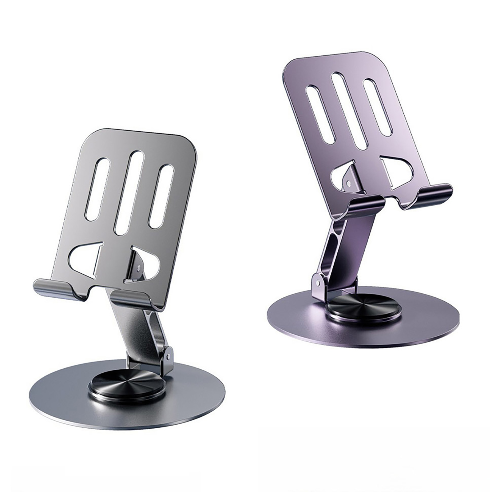 Rotatable Metal Foldable Stand - Hollow Charging Port Design