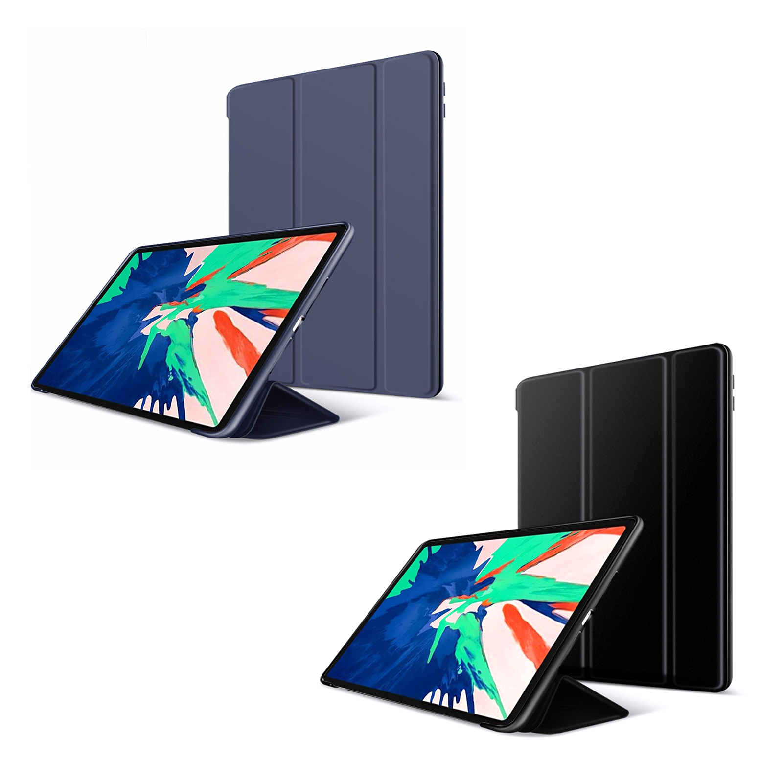 ipad pro 11 inch 2024 case, ipad pro 11 inch 2025 case, dark blue / black